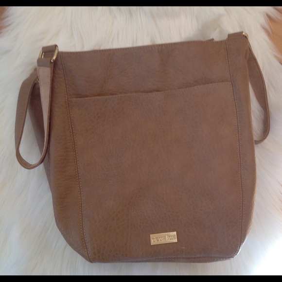 Deux Lux Oversized Taupe Bag - Picture 6 of 8